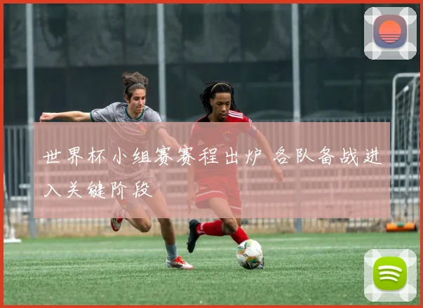 世界杯小组赛赛程出炉 各队备战进入关键阶段